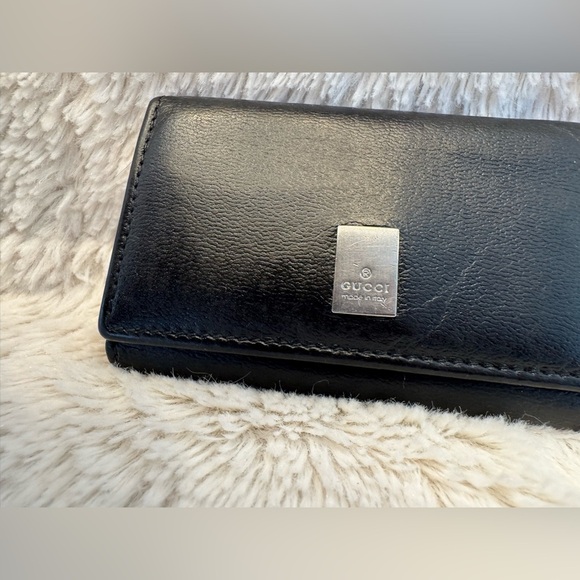 EUC Gucci Vintage Unisex Leather Wallet Keyholder - Picture 4 of 16